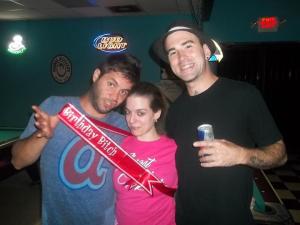 Me with Danny and Almost Kings drummer Kevin Compton